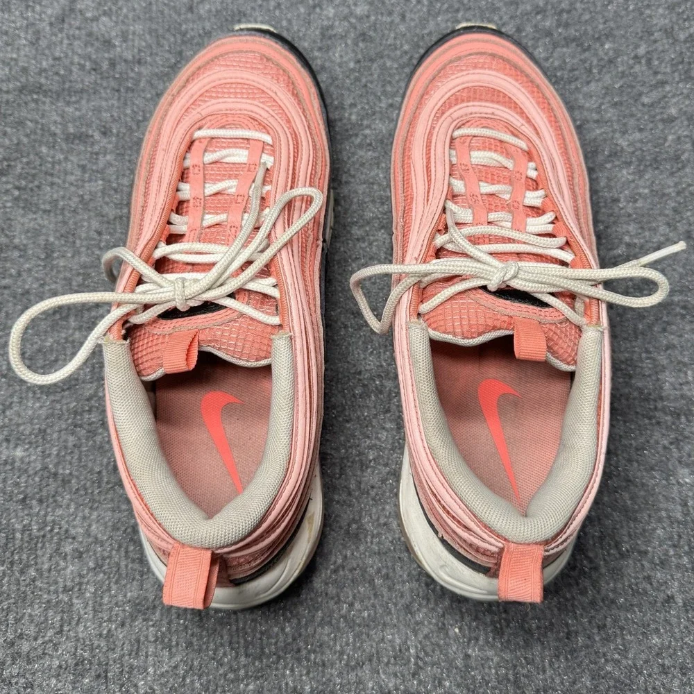 Nike Air Max 97 Mens 8 Pink Black Running Shoes Sneakers DZ5327-600